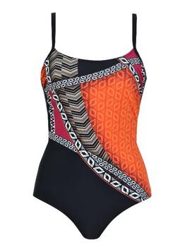 Naturana Badmode Dames Orange Bathingsuit