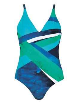 Naturana Badmode Dames Petrol Bathingsuit