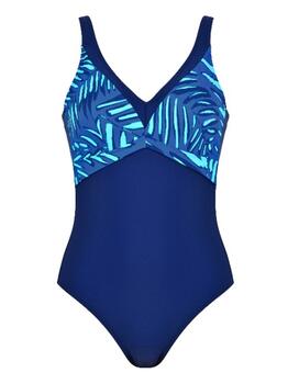 Naturana Badmode Dames Navy BLue Bathingsuit