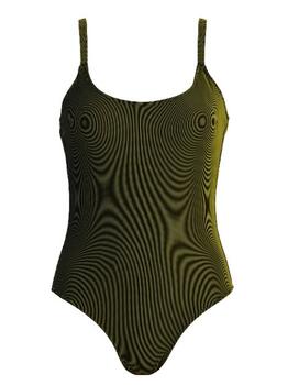 Naturana Badmode Dames Black/Yellow Bathingsuit