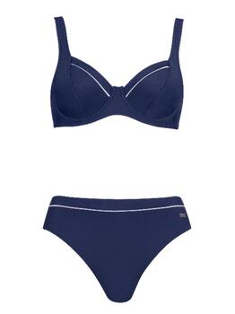 Naturana Badmode Dames Navy BLue Set