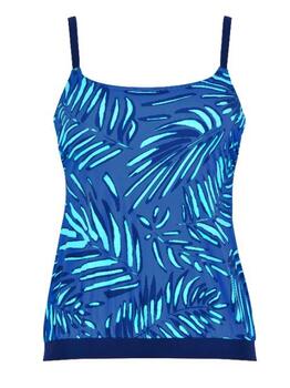 Naturana Badmode  Blue Tankini Top
