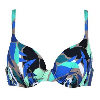 Naturana Badmode Dames Black/Khaki Padded Bikini Bra