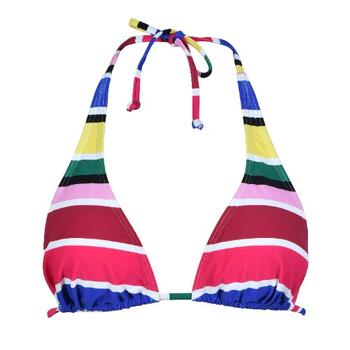 Naturana Badmode Dames Pink/Green Padded Bikini Bra