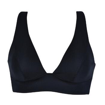 Naturana Badmode Dames Black Soft-Cup Bikini Bra