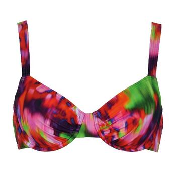 Naturana Badmode Dames Red/Pink Soft-Cup Bikini Bra