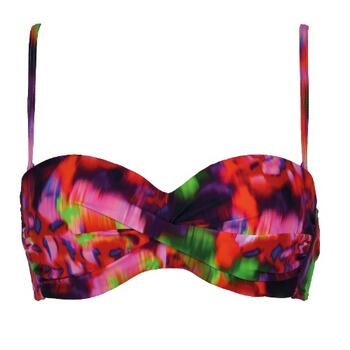 Naturana Badmode Dames Blue/Green Padded Bikini Bra