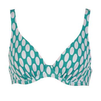 Naturana Badmode Dames Green Soft-Cup Bikini Bra