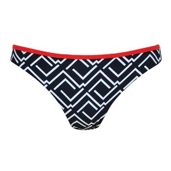 Naturana Badmode Dames Black/White Bikini Brief