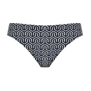 Naturana Badmode Dames Black/White Bikini Brief