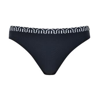 Naturana Badmode Dames Black/White Bikini Brief