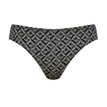 Naturana Badmode Dames Black/Print Bikini Brief