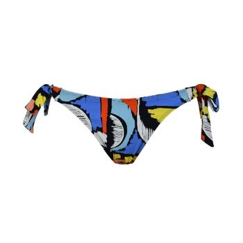 Naturana Badmode Dames Black/Multicolor Bikini Brief
