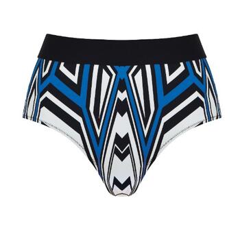 Naturana Badmode  Black/Multicolor Bikini Brief