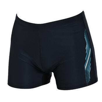 Naturana Badmode Heren Black/Blue Swim Boxer