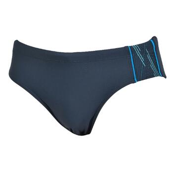 Naturana Badmode Heren Grey/Blue Swim Brief