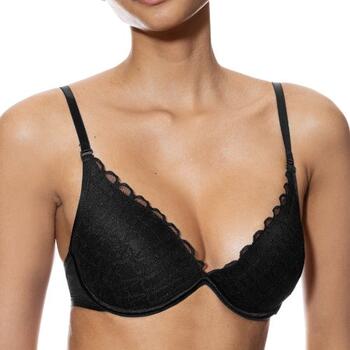 Mey Captivating Black Push Up bra