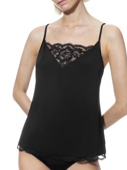 Mey Lingerie Poetry Vogue Black Spaghetti Top