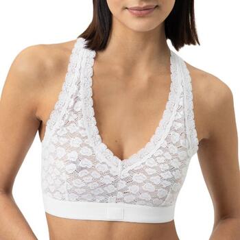 Mey Lingerie Savage Lace White Wireless Bra