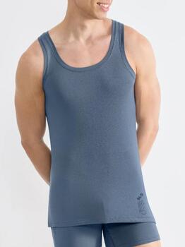 Sloggi Men SLG Base Soft Blue Man Singlet