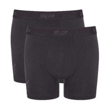 Sloggi Men SLG Base Black Cotton Boxer Short