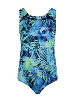 Mila Blue Lagoon Blue/Lime Bathingsuit