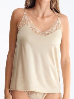 Lisca Destiny Crème Spaghetti Top