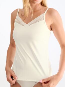 Lisca Opal Crème Spaghetti Top