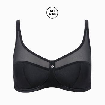 Lisca Tina Black Wireless Bra