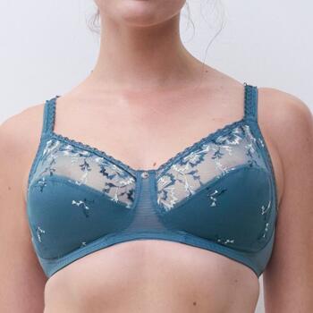 Chantelle Every Curve Jeans Blue Wireless Bra