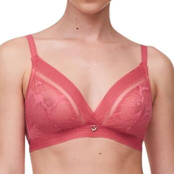 Chantelle True Lace Coral Wireless Bra
