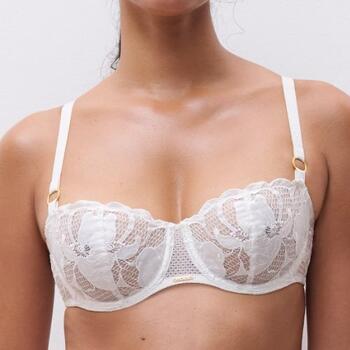 Chantelle Fleurs Signature White Non-padded bra