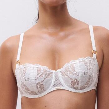 Chantelle Fleurs Signature White Padded Bra