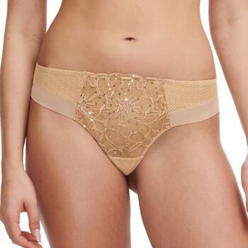 Chantelle Fleurs Signature Brown Brief