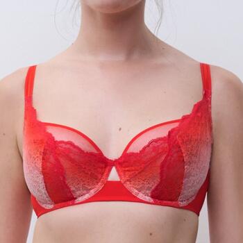 Chantelle Crush Red Non-padded bra