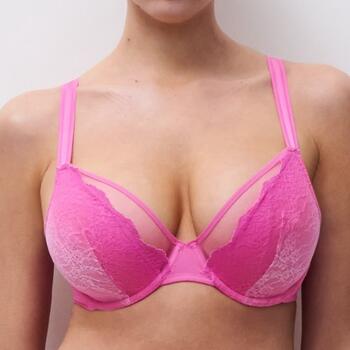 Chantelle Crush Pink Padded Bra