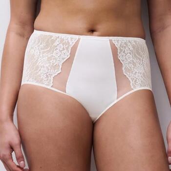 Chantelle Crush White High Waist Brief