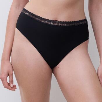 Chantelle Cozy Chic Black High Waist Brief