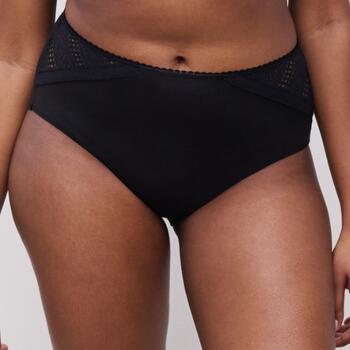 Chantelle Easy Support Black High Waist Brief