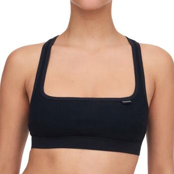 Chantelle Cotton Comfort Black Wireless Bra