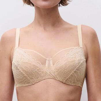 Chantelle Floral Touch Beige Non-padded bra