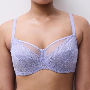 Chantelle Floral Touch Blue Non-padded bra