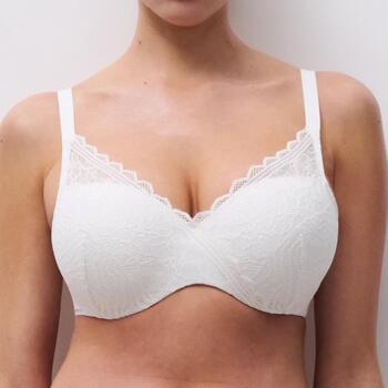 Chantelle Floral Touch White Padded Bra