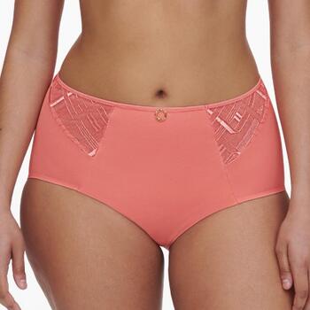 Chantelle Graphic Support Coral High Waist Brief