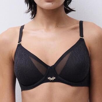 Chantelle Pure Lace Black Padded Bra