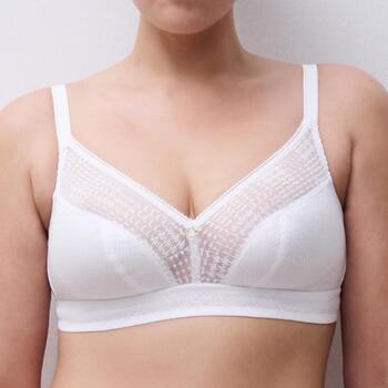 Chantelle Intrique White Wireless Bra