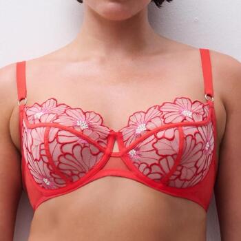 Chantelle Lush Red Non-padded bra