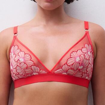 Chantelle Lush Red Wireless Bra