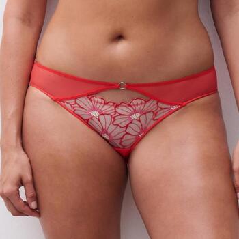 Chantelle Lush Red Brief