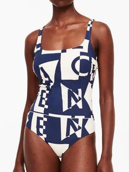 Chantelle Badmode Identity White/Navy Bathingsuit